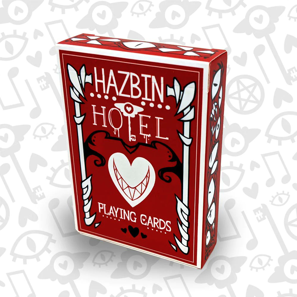 Official Hazbin Hotel Series 1 Playing Cards Deck (Not TCG)