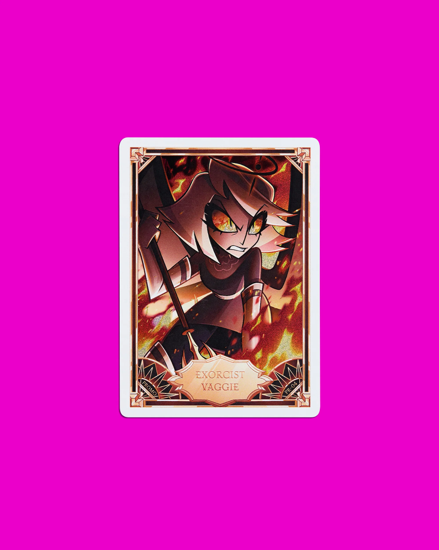 Hazbin Hotel Promo Card PR-04 EXORCIST VAGGIE