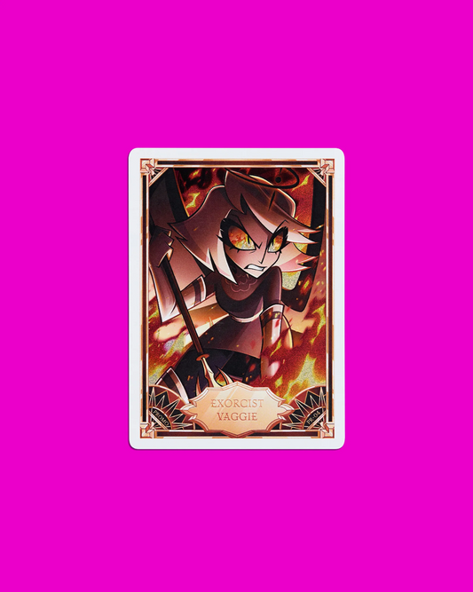 Hazbin Hotel Promo Card PR-04 EXORCIST VAGGIE