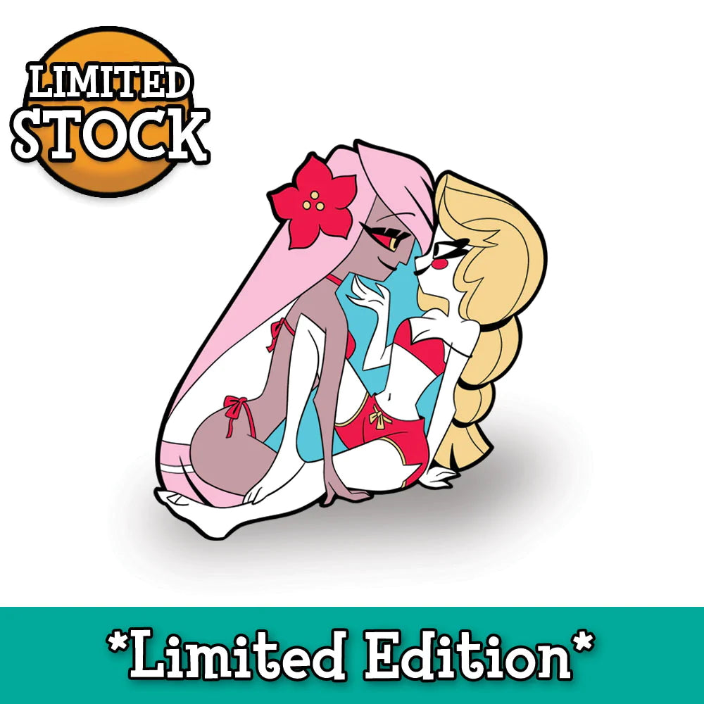 Hazbin Hotel Swimsuit Charlie + Vaggie Pin