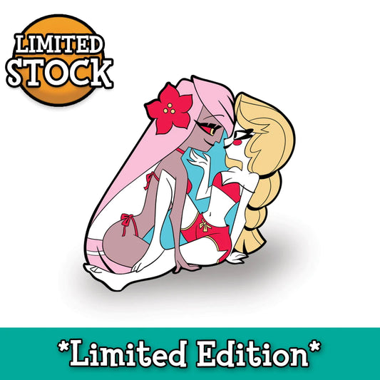 Hazbin Hotel Swimsuit Charlie + Vaggie Pin