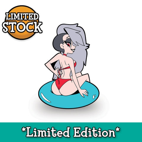 Helluva Boss Swimsuit Human Loona Pin